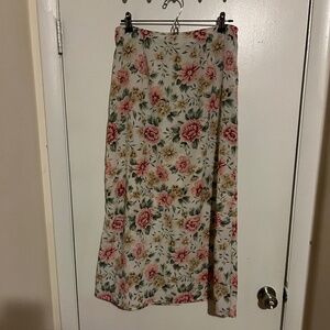Laura Tyler floral maxi skirt